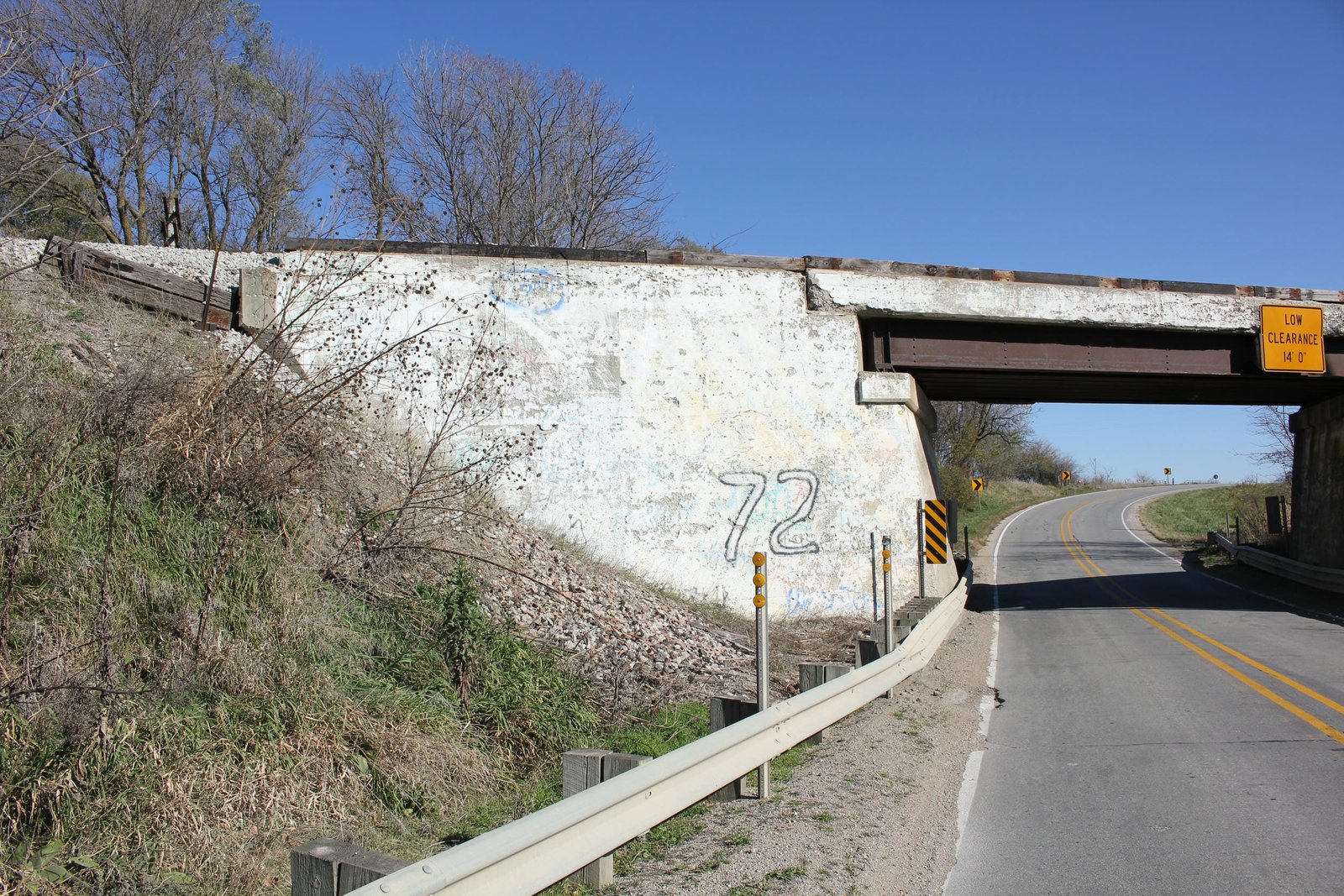 West abutment